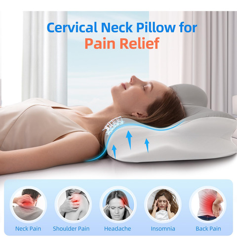 Cotiro Almohada Cervical Para Cuello ' Almohadas De Espuma V