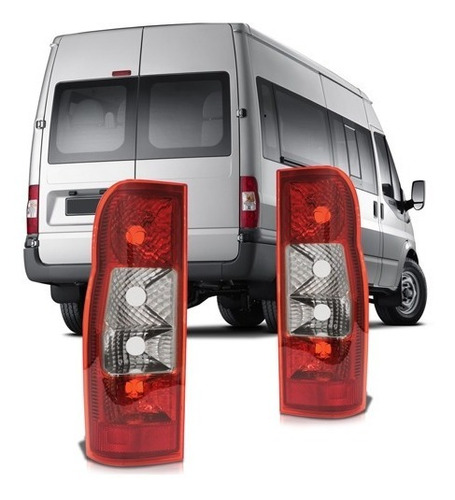 Lanterna Traseira Ford Transit 2009 2010 2011 2012 Bicolor