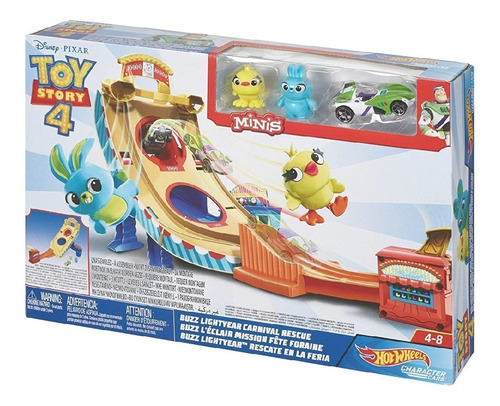 Hotwheels Toy Story 4 - Set De Juego