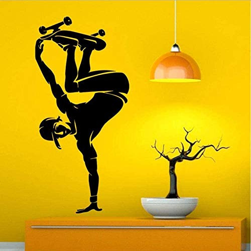 Skate Wall Decals Skateboard Living Room Wall Stickers Decor