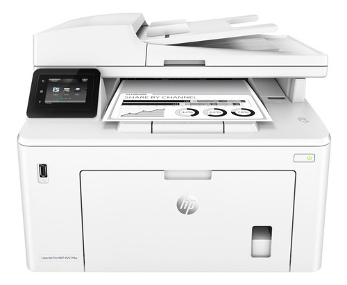 Impressora multifuncional HP LaserJet Pro M227fdw com wifi branca 110V - 127V