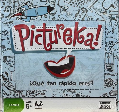 Pictureka - Que Tan Rápido Eres - Juego De Mesa - Hasbro