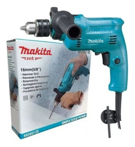 Furadeira Com Impacto 1/2  (13mm) 500w 220v Makita M0801b