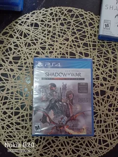 Middle Earth : Shadow Of War Ps4 Fisico Definitive Edition