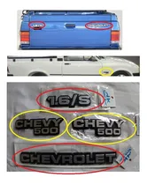 Comprar Jogo De Emblemas Chevy500 Chevrolet 1.6u002Fs 87u002F95 - 4 Peças