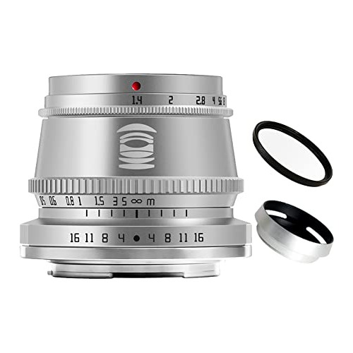Lente De Cámara Ttartisan 35mm F1.4 Aps-c Para Fujifilm X