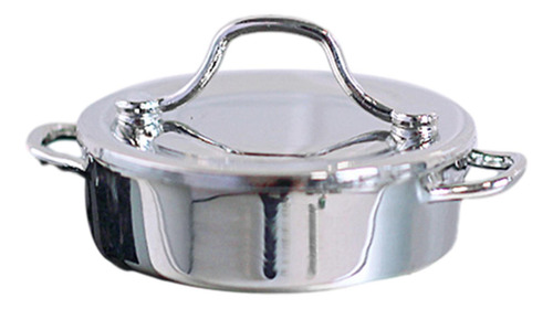 2 Olla De Sopa Para Casa De Muñecas Mini Utensilios De