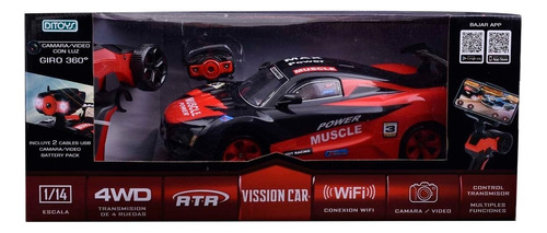 Ditoys Vission Car 1:14 rojo