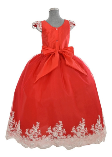 Vestido De Niña Paje Fiesta Graduación Presentación