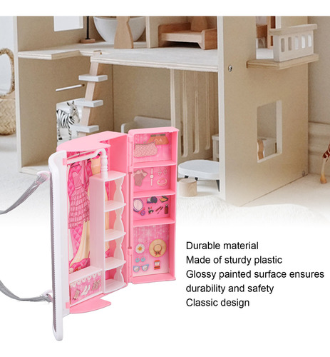 Mochila Doll Closet Portátil Multifunción