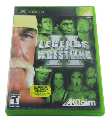 Legends Of Wrestling 2 Original Xbox Clássico Ntsc