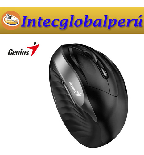 Mouse Genius Ergo 8250s Wireless Vertical - Plata Gris