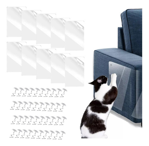 Protector Antirrasguños De Gato Para Muebles, 10 Piezas