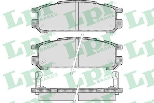 Pastillas De Freno Lpr Trasera Subaru Legacy 1999