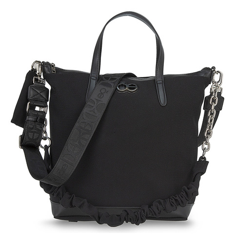 Bolsa Tote Cloe Vragim I Grande Color Negro