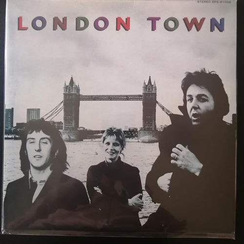 Vinilo Wings  London Town  Ed. Japonesa Che Discos