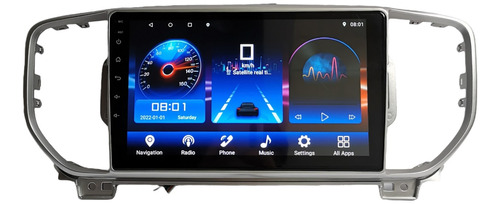 Radio Kia Sportage 2016+ Carplay Y Android Auto 2gb+32gb