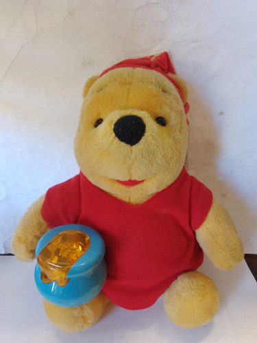 Peluche Winnie Pooh Original Disney Mattel Luz Zona Retro