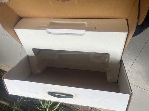 Caja Cartón Embalaje Imac Apple Blanco