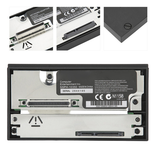 Jidihu Adaptador De Red Sata Portátil Scph10350 For Ps2 Fat