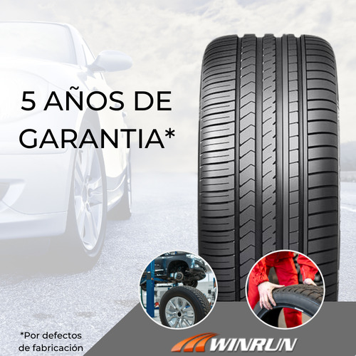Paquete De 4 Llantas 185/65r14 86h Winrun R380 Auto