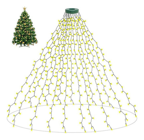 / Guirnalda De 400 Luces Led For Árboles De Navidad