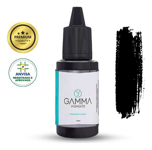 Pigmento Blackout - Cor Preto - Gamma Pigments