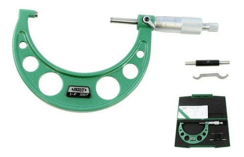 Micrometro De Exteriores 10 A 11 Insize Similar A Mitutoyo