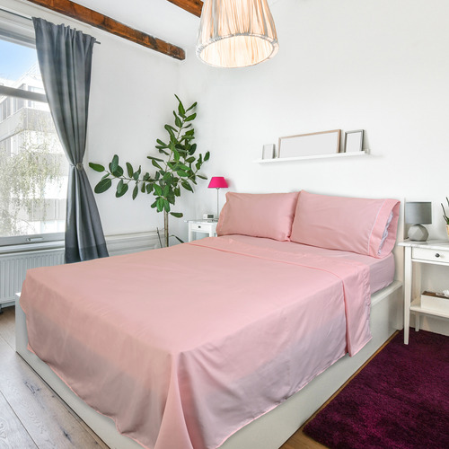 Sábanas Queen Size 2800 Hilos Suave Premium Lisa Soft Nature