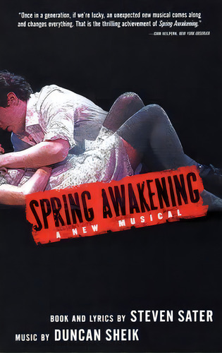 Spring Awakening, De Steven Sater. Editorial Theatre Communications Group Inc.,u.s., Tapa Blanda En Inglés