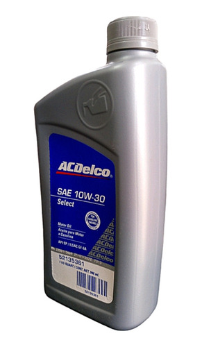 Aceite Acdelco10w30 Mineral