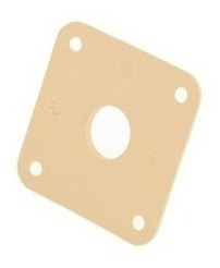 Cubre Jack Gibson Guitarra Prjp-030 Crema Tornillos Cuota