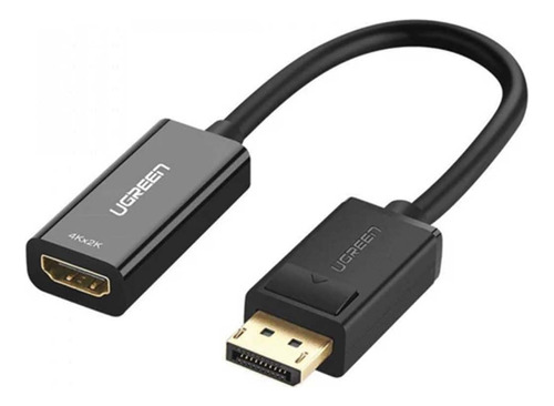 Adaptador Ugreen 4kdp To Hdmi Adapter 40363 Black