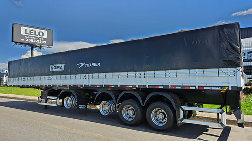 Carreta 4 Eixo Noma Ano 25 0km 14.5 X 1.80 Sem Pneu Chapa