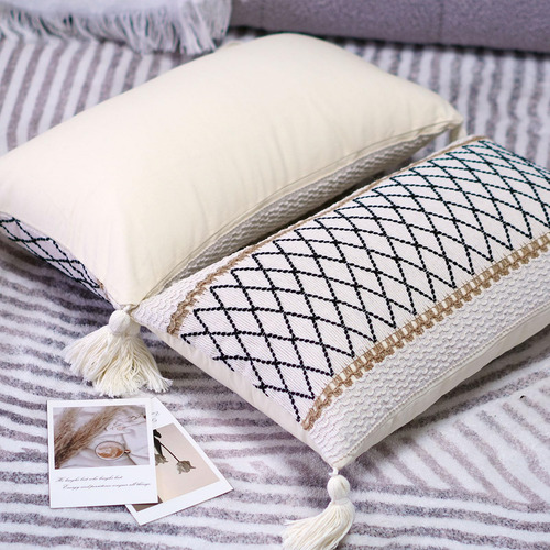 Virexen Boho Lumbar Lumbar Tose Covers 12x20 Set De 2 Cubier