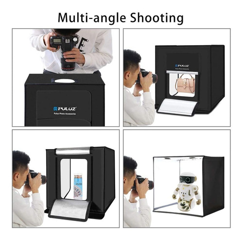Imagen 4 de 6 de Portable Photo Studio Box Puluz 16 Inch 40 Cm Tienda Para