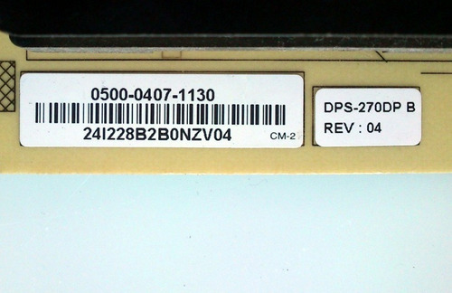 Fuente Vizio 0500-0407-1130 / Dps-270dp / 050004071130 (Usado)