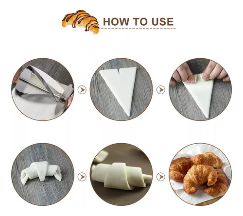Masa Para Cortar Croissants De Acero Inoxidable
