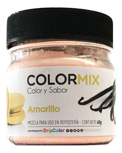Colorante Polvo Comestible Colormix Arcoíris Color Y Sabor 