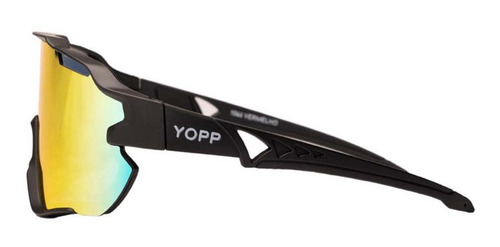 Imagem 4 de 5 de Óculos De Sol Yopp Bike Ciclismo Corrida 1066 Vermelho