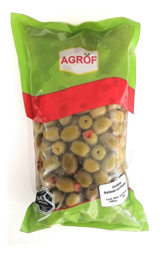 Aceituna Sevillana Rellena Con Pimentón, Por Caja De 6 Kg