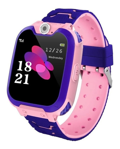 Reloj Inteligente Para Niños Q12 / Gps Sos Camara Micro Sim