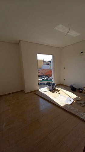 Sobrado + Cobertura Com 03 Quartos(01 Suíte )espaço Gourmet, 04 Vagas À Venda, 150 M² - Vila Alto De Santo André - Santo André/sp - So0414