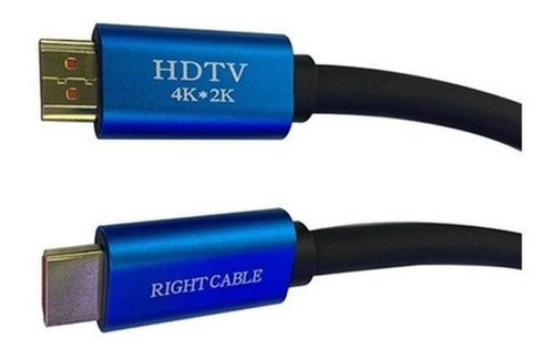 Cable Hdmi 4k Hd - 3m - Ultra Resistente 