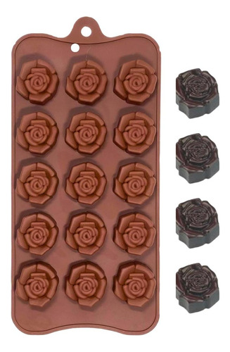 Molde Silicona Rosas Molde Chocolate Molde Rosas Molde Bombo