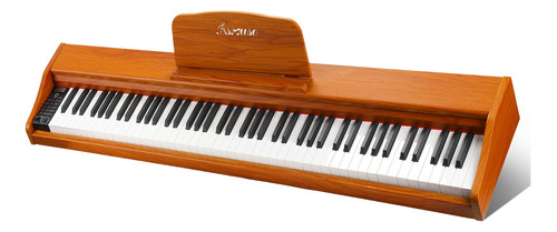 Asmuse Piano Digital De 88 Teclas, Teclas Semi-ponderadas De