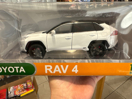 Toyota Rav 4 Hybrid Xse Doble Tono 1/24 Blanca O Gris Rav4 Color Blanco