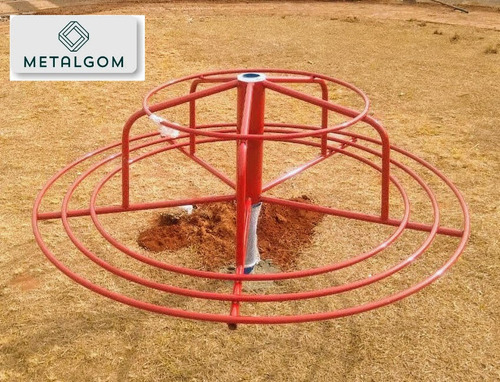 Gira Gira De Ferro Brinquedo Para Playground Parque