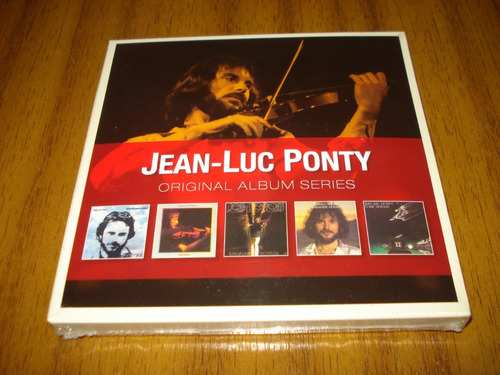 Box Cd Jean Luc Ponty / 5 Albumes (nuevo Y Sellad) Volumen 1