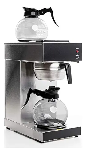 Cafetera Sybo Pourover 12 Tazas + Hervidor Acero Inoxidable